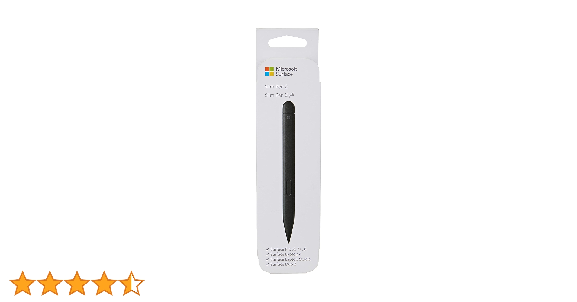 新品　Microsoft 8WV-00001　BLACK スリムペン2 Microsoft Surface Slim Pen (2nd Edition) Matte Black 8WV